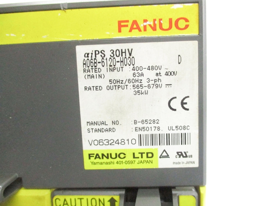 FANUC A06B-6120-H030 (AS PICTURED) UNMP