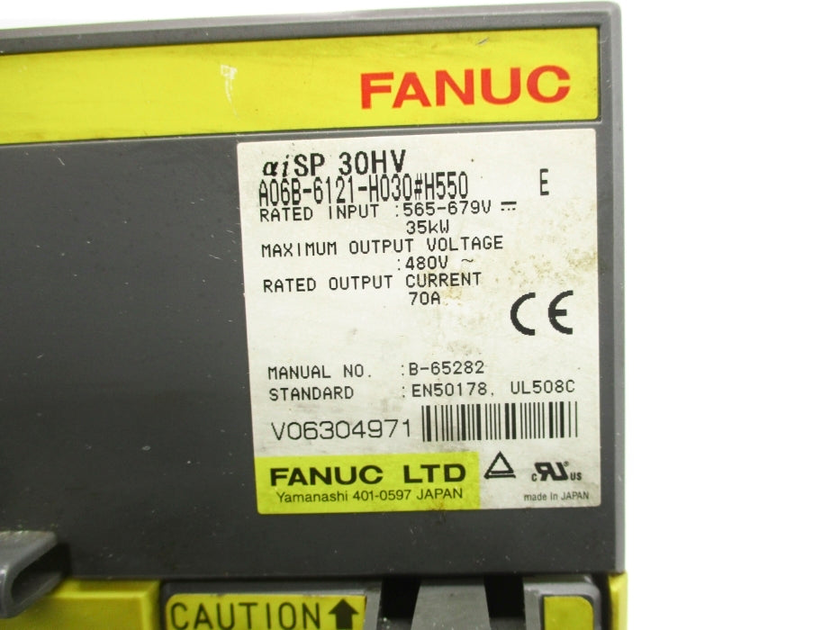 FANUC A06B-6121-H030#H550 UNMP