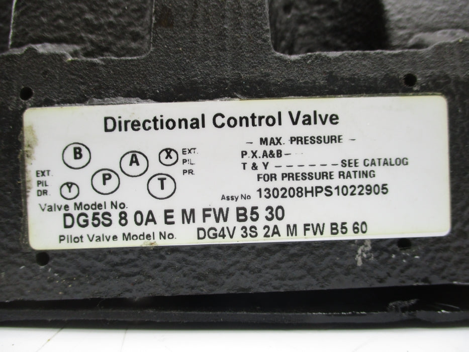 VICKERS DG5S80AEMFWB530 120V NSNP