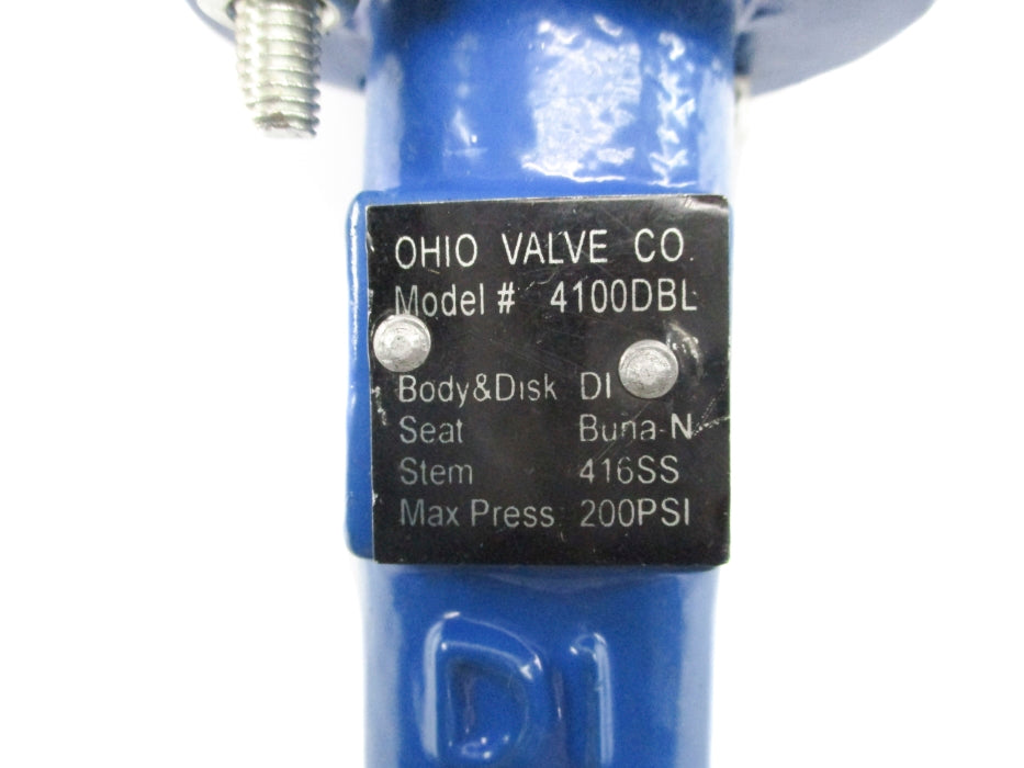 OHIO VALVE 4100DBL 200PSI 2.5IN NSNP