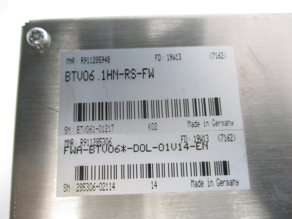 REXROTH BTV06.1HN-RS-FW R911285948 UNMP