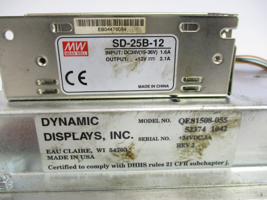 DYNAMIC DISPLAYS QES1508-055 UNMP