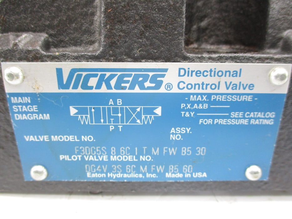 VICKERS F3DG5S86C1TMFWB530 120V UNMP