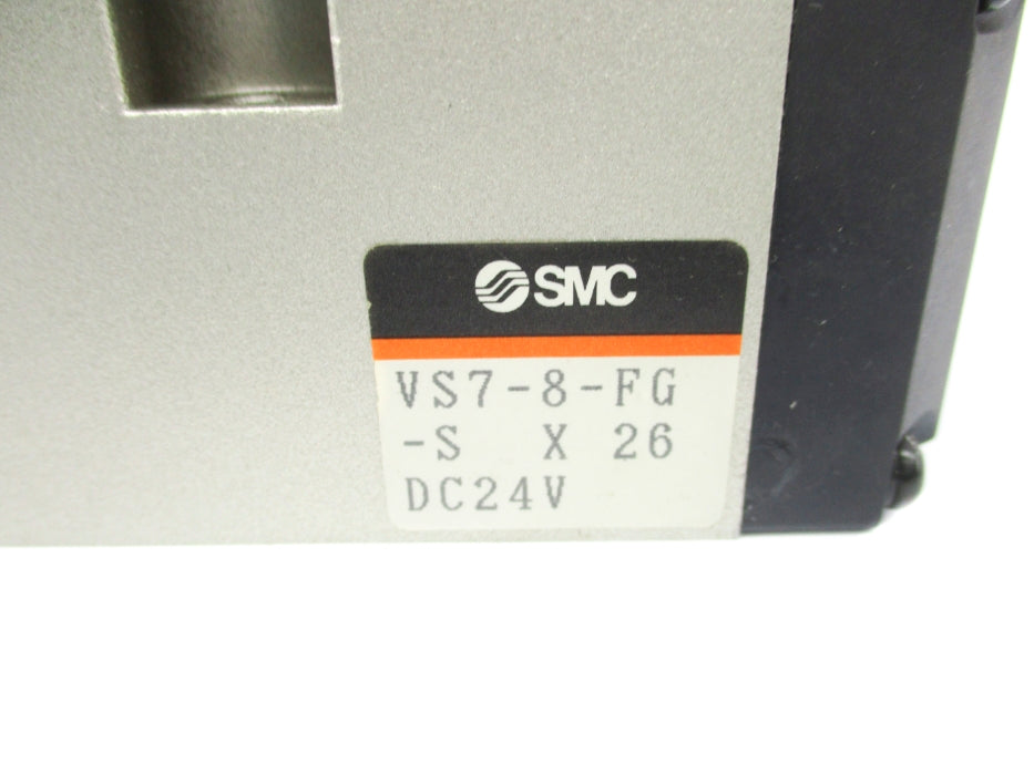 SMC VS7-8-FG-SX26 24VDC NSNP