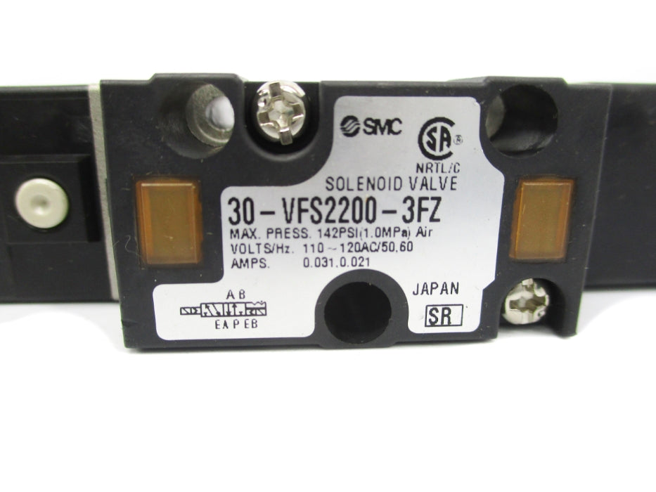SMC 30-VFS2200-3FZ 110-120VAC 142PSI NSNP