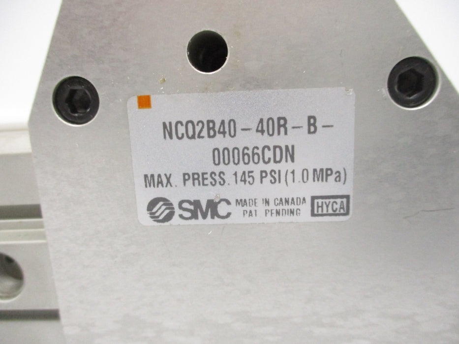 SMC NCQ2B40-40R-B-00066CDN 145PSI NSNP