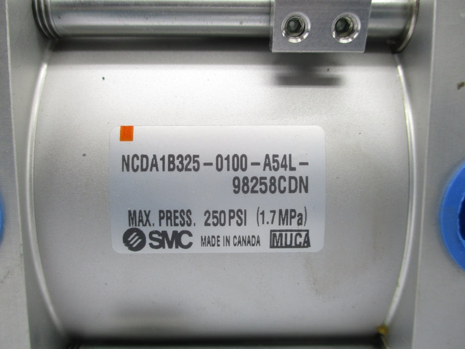 SMC NCDA1B325-0100-A54L-98258CDN 250PSI UNMP