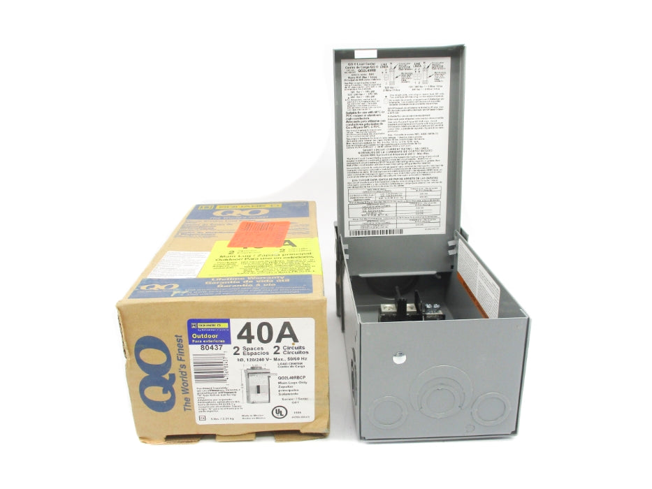 SQUARE D QO2L40RBCP SER. G01 NSMP