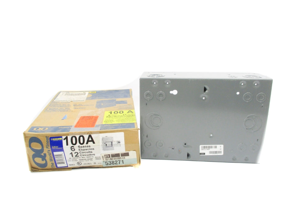 SQUARE D QO612L100DF SER. G04 (AS PICTURED) NSMP