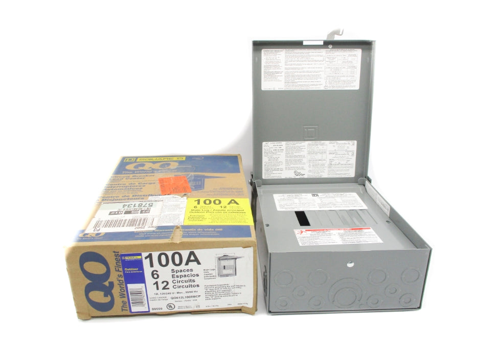 SQUARE D QO612L100RBCP SER. G04 NSMP
