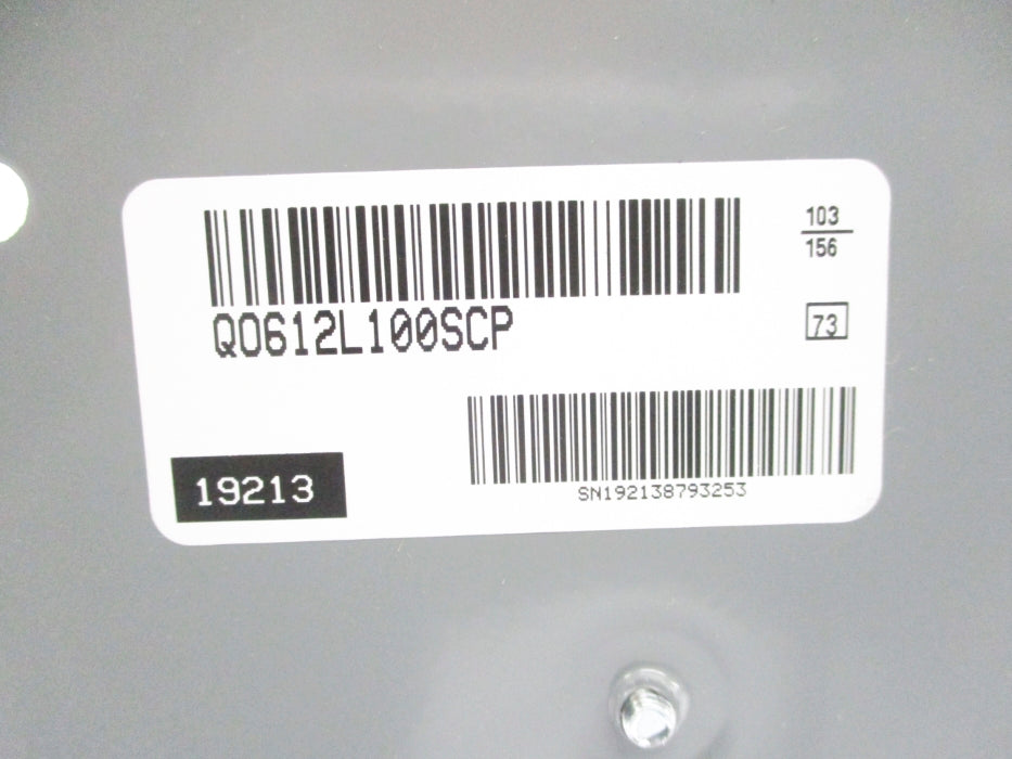 SQUARE D QO612L100SCP SER. G04 NSMP