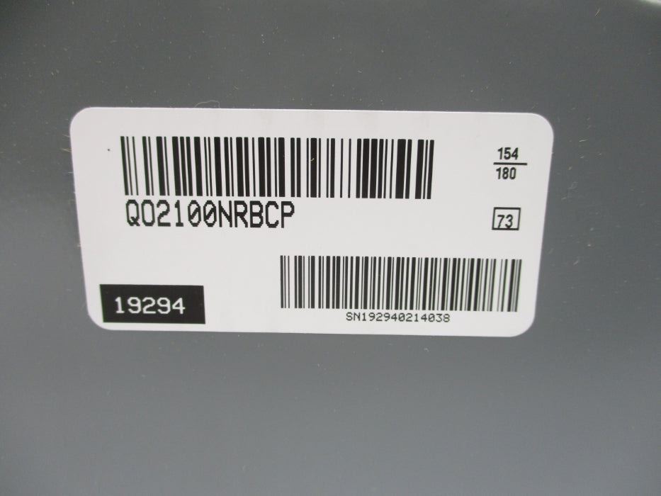 SQUARE D QO2100NRBCP SER. E02 NSMP