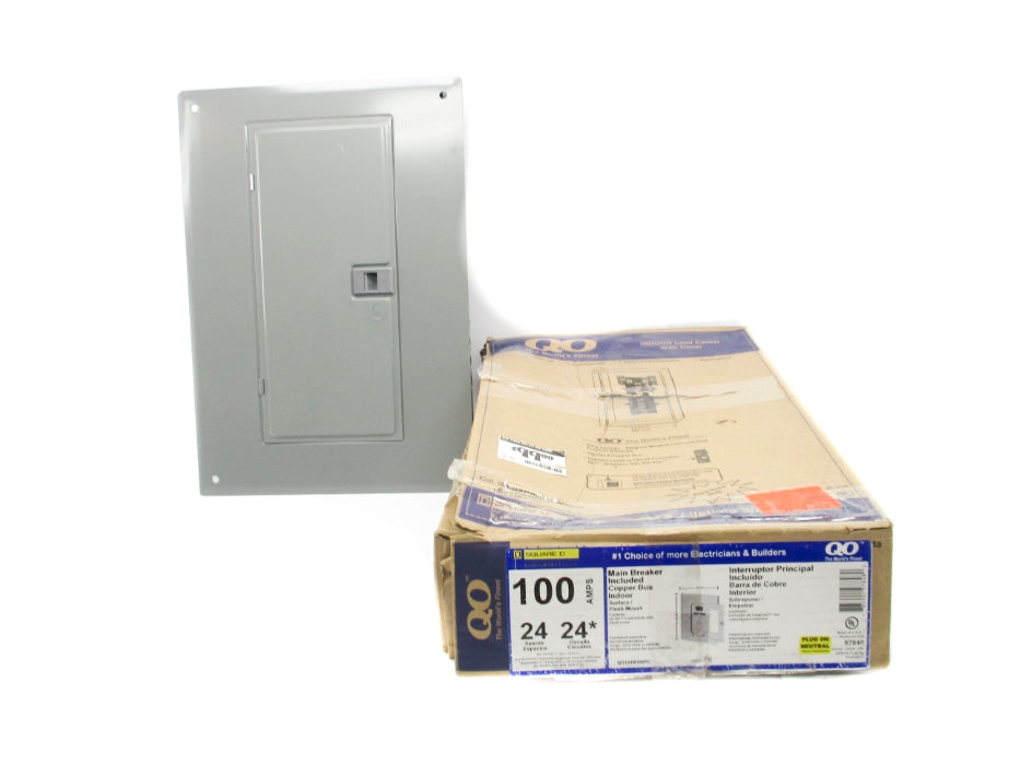 SQUARE D QO124M100PC SER. S06 100A NSMP