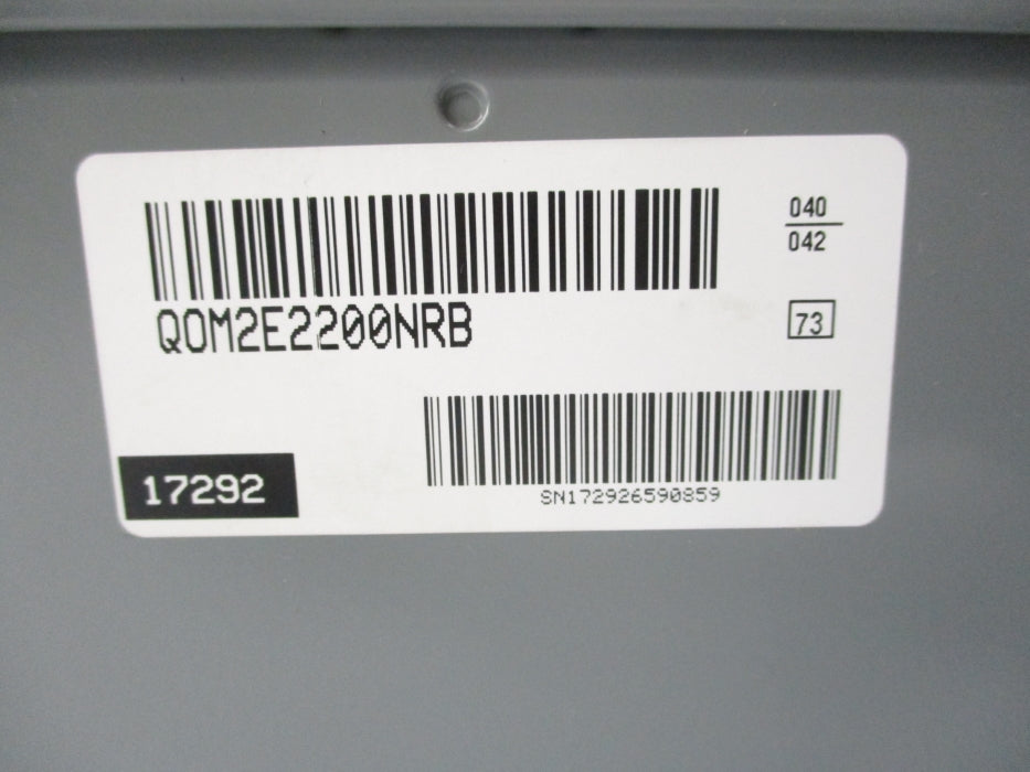 SQUARE D QOM2E2200NRB 200A NSMP