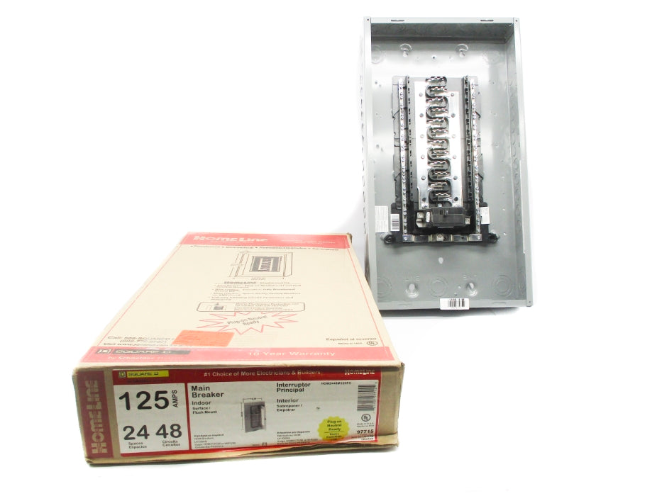 SQUARE D HOM2448M125PC SER. S04 NSMP