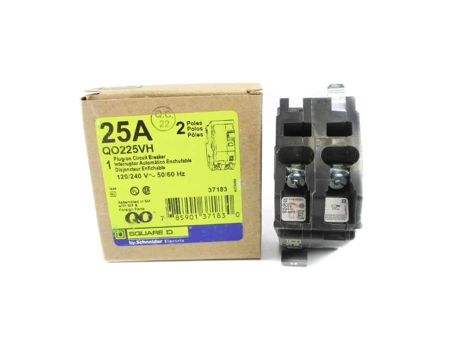 SQUARE D QO225VH 25A 240V NSMP