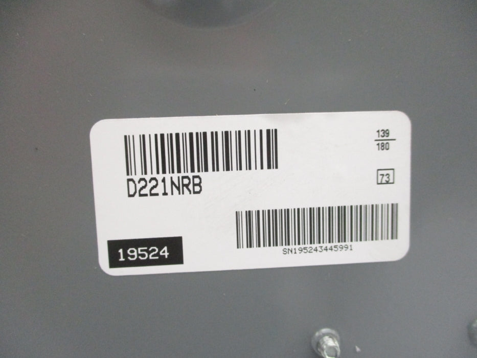 SQUARE D D221NRB SER. E3 NSNP