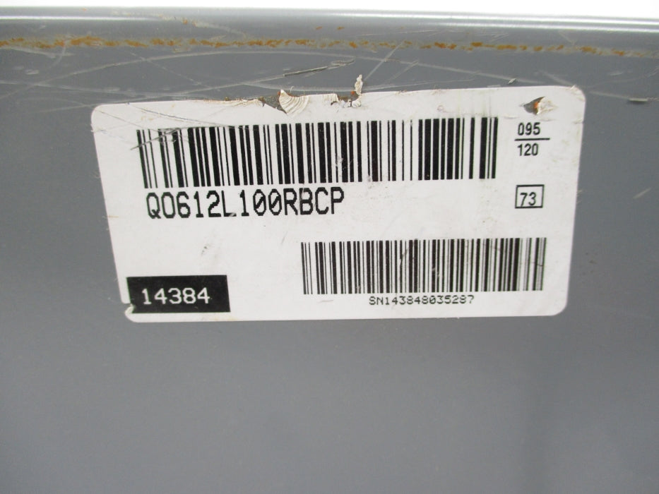 SQUARE D QO612L100RBCP SER. G04 NSNP