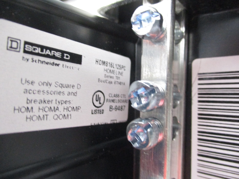 SQUARE D HOM816L125PC SER. S04 NSMP