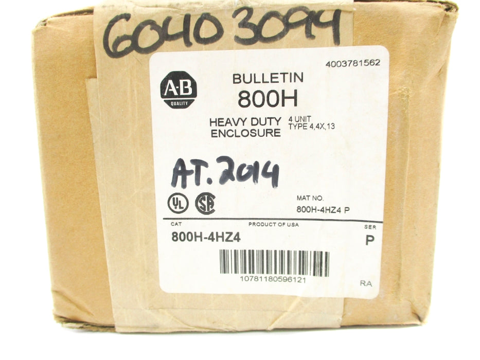 INDUSTRIAL SPARE PART 800H-4HZ4 SER. P (BR/WH) NSFS
