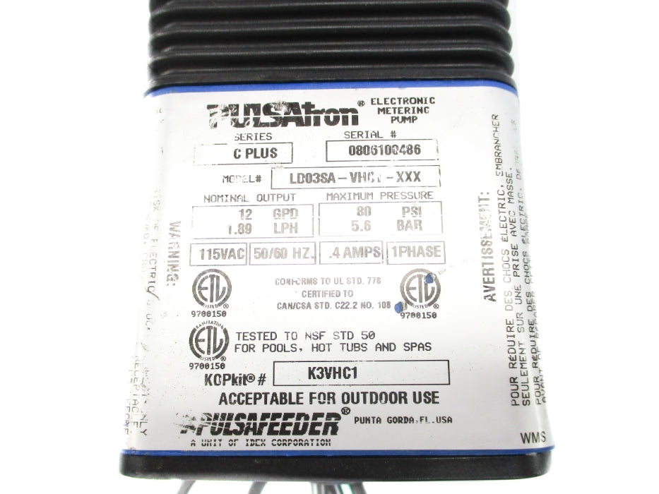 PULSATION LD03SA-VHC1-XXX UNMP