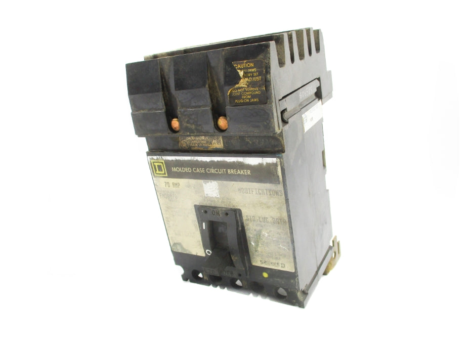 SQUARE D FH36070 SER. 2 70A 600V UNMP