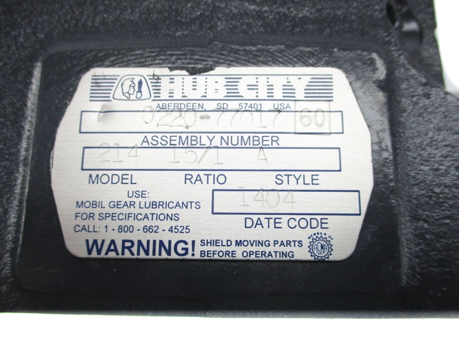 HUB CITY 0220-77017 NSNP