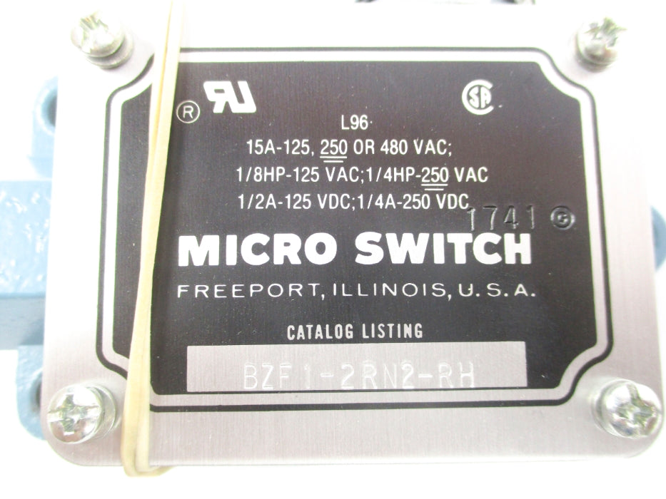 MICRO SWITCH BZF1-2RN2-RH NSMP