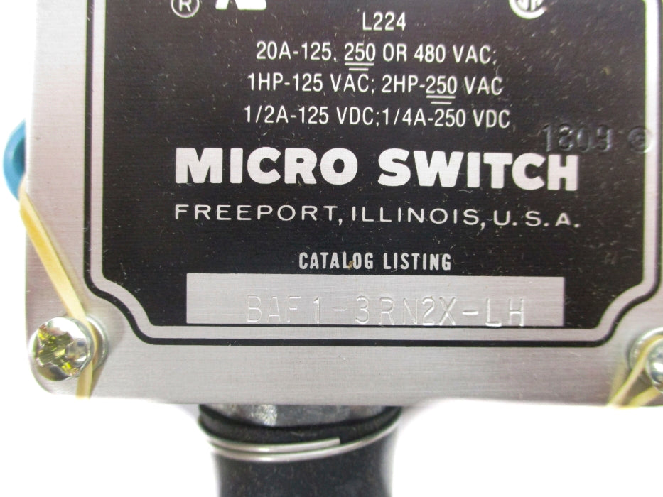 MICRO SWITCH BAF1-3RN2X-LH NSMP