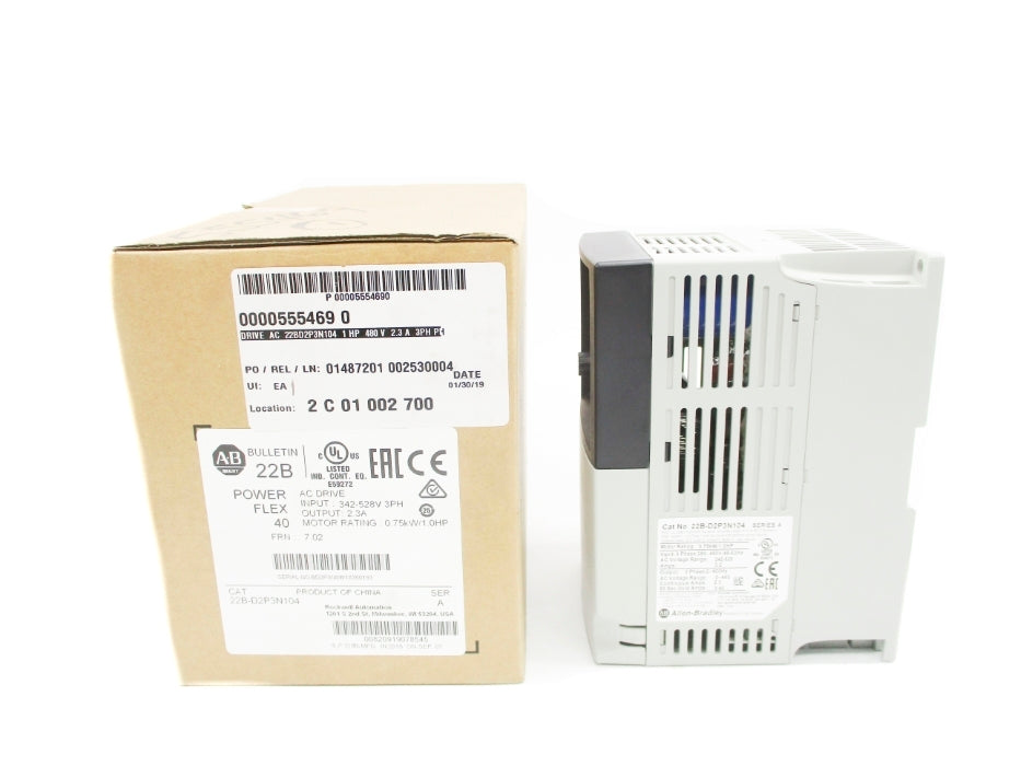 INDUSTRIAL SPARE PART 22B-D2P3N104 SER. A F/W 7.02 342-528VAC 3.2A NSMP