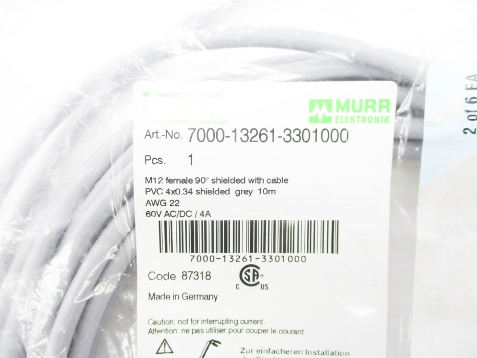 MURR ELEKTRONIK 7000-13261-3301000 NSMP