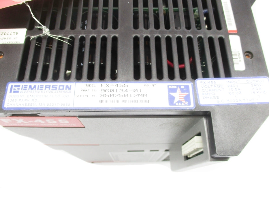 EMERSON FX-455 960134-01 REMAN