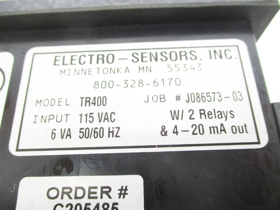 ELECTRO SENSORS TR400 NSNP