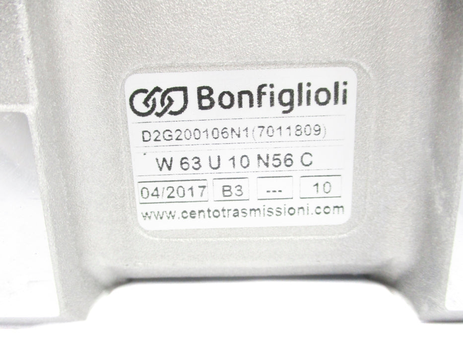 BONFIGLIOLI W63U10N56C NSNP