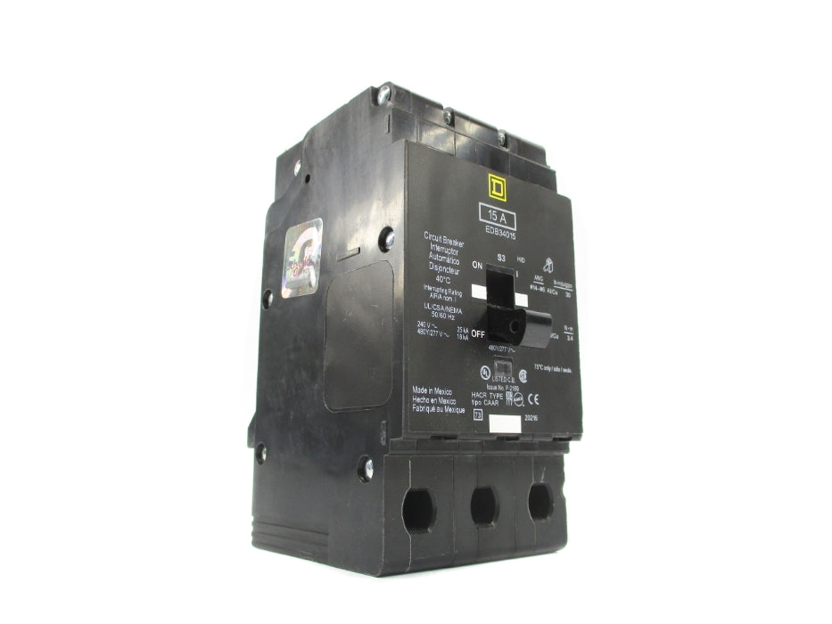 SQUARE D EDB34015 15A 280V NSNP