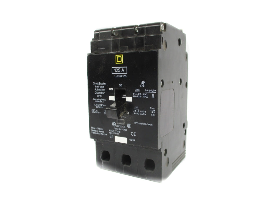 SQUARE D EJB34125 125A 240V NSNP