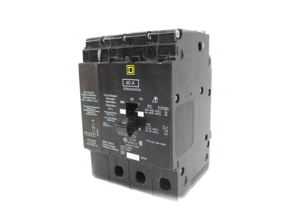 SQUARE D EDB34040SA 40A 240V NSNP