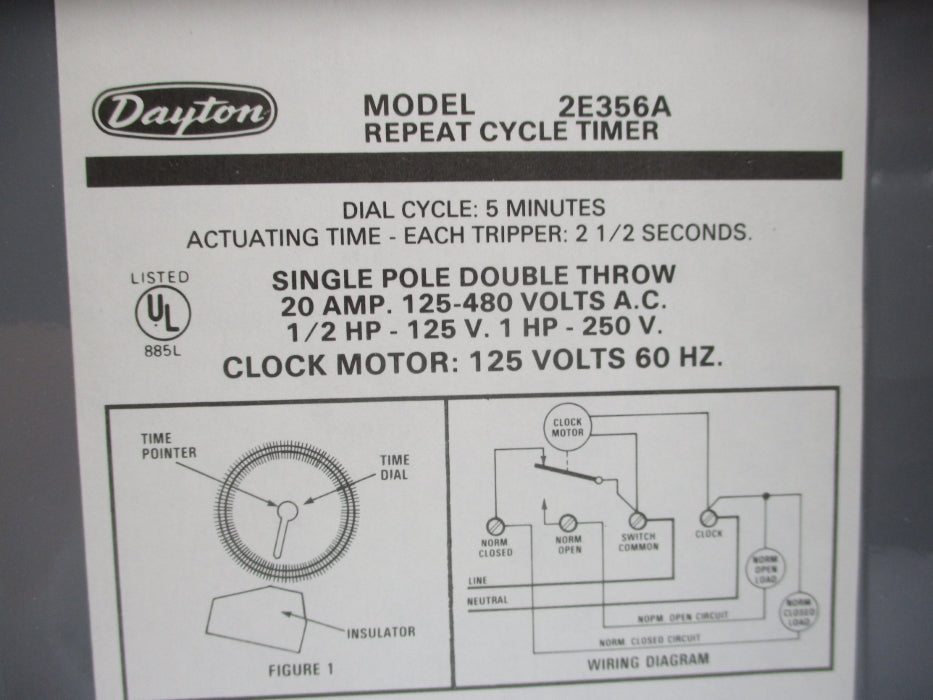 DAYTON 2E356A NSMP