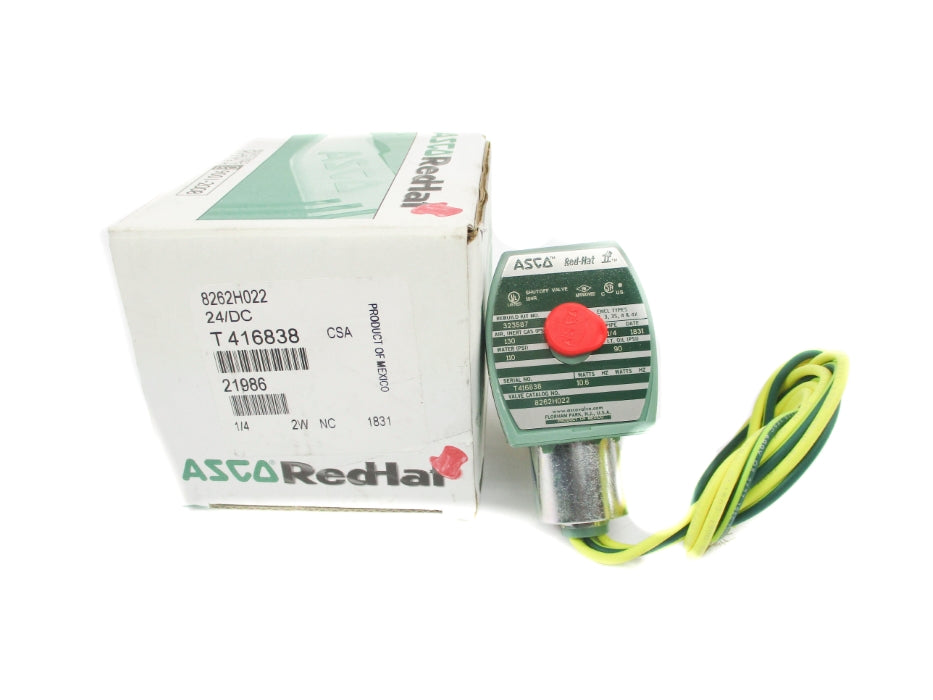 ASCO 8262H022 24VDC 90-130PSI 1/4" NSMP