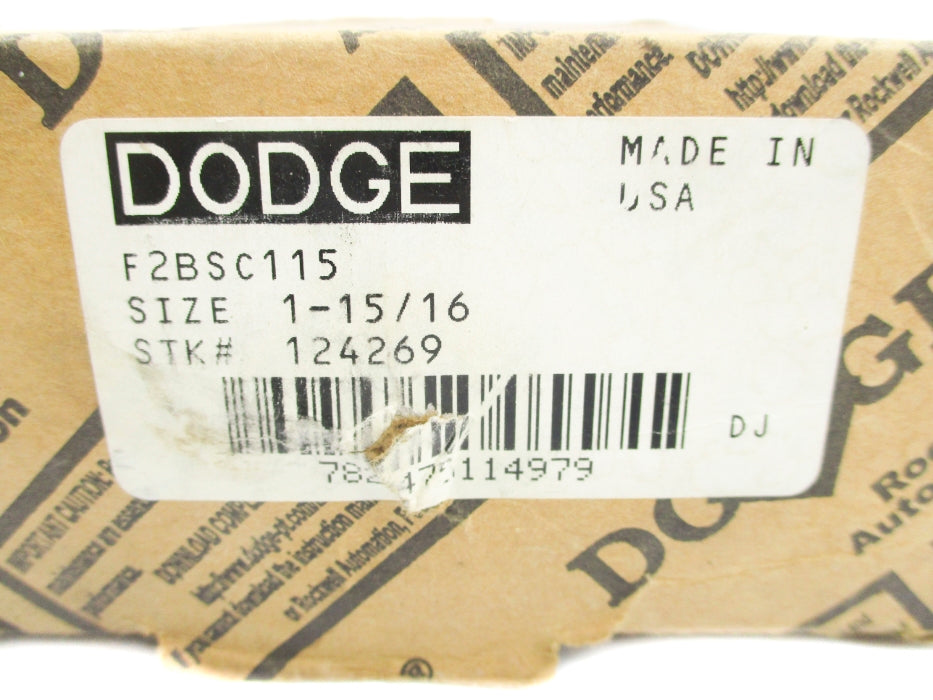 DODGE F2BSC115 NSMP