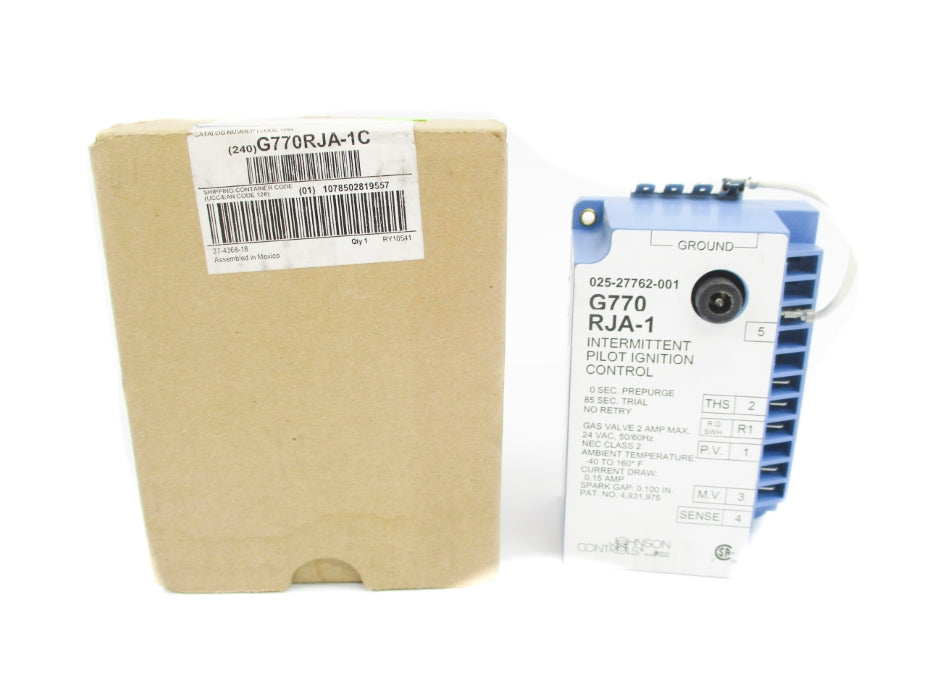 JOHNSON CONTROLS G770RJA-1C NSMP