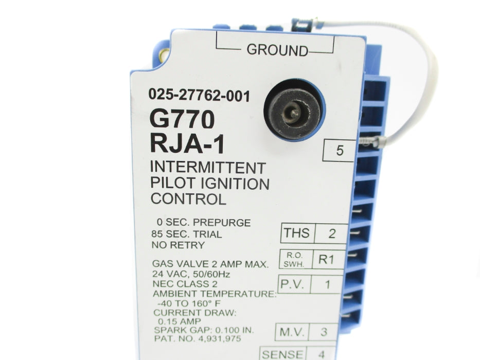 JOHNSON CONTROLS G770RJA-1C NSMP