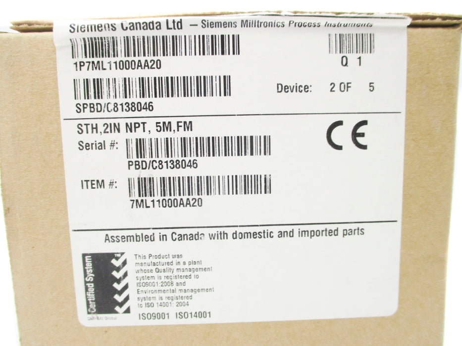 SIEMENS 7ML11000AA20 NSMP