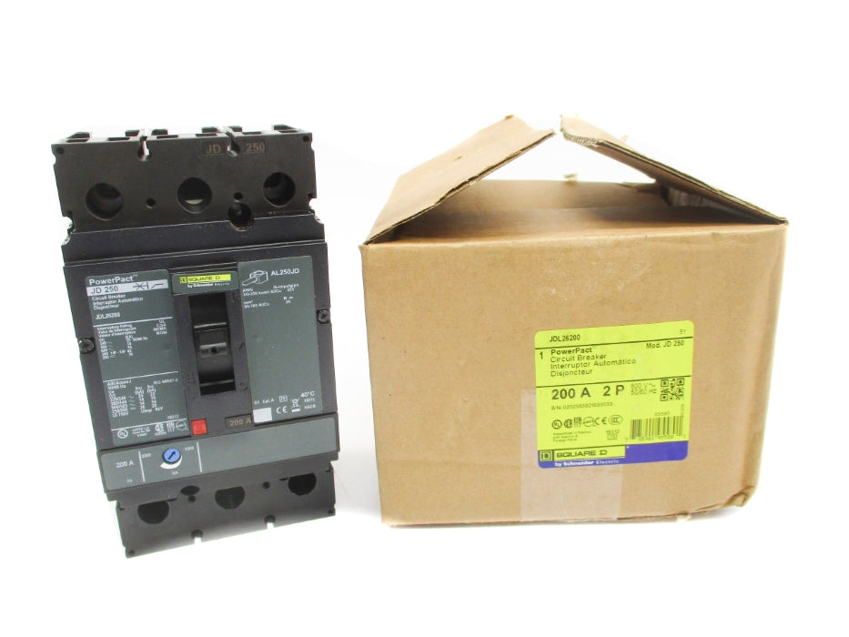 SQUARE D JDL26200 200A 600V NSMP