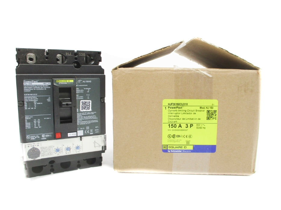 SQUARE D HJF36150CU31X 150A 600V NSMP