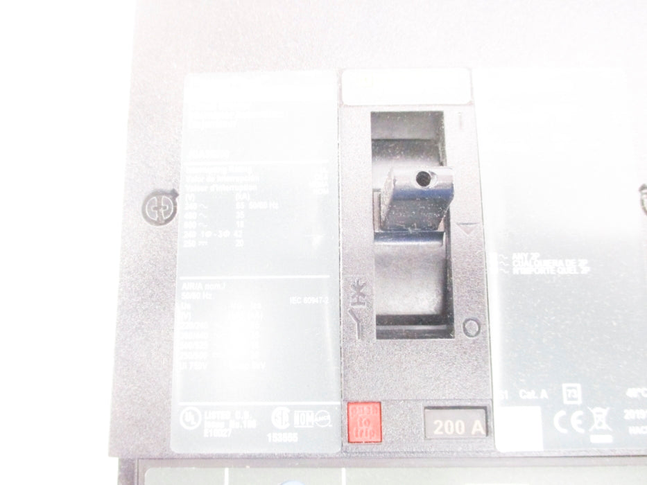 SQUARE D JGA36200 200A 600V NSMP