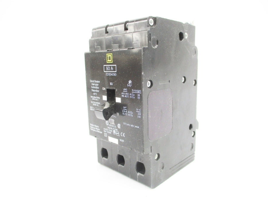 SQUARE D EDB34090 90A 240V NSMP