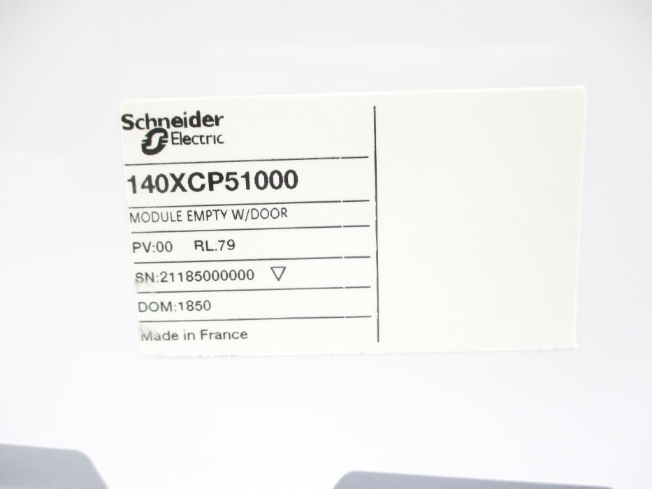 SCHNEIDER ELECTRIC 140XCP51000 NSMP