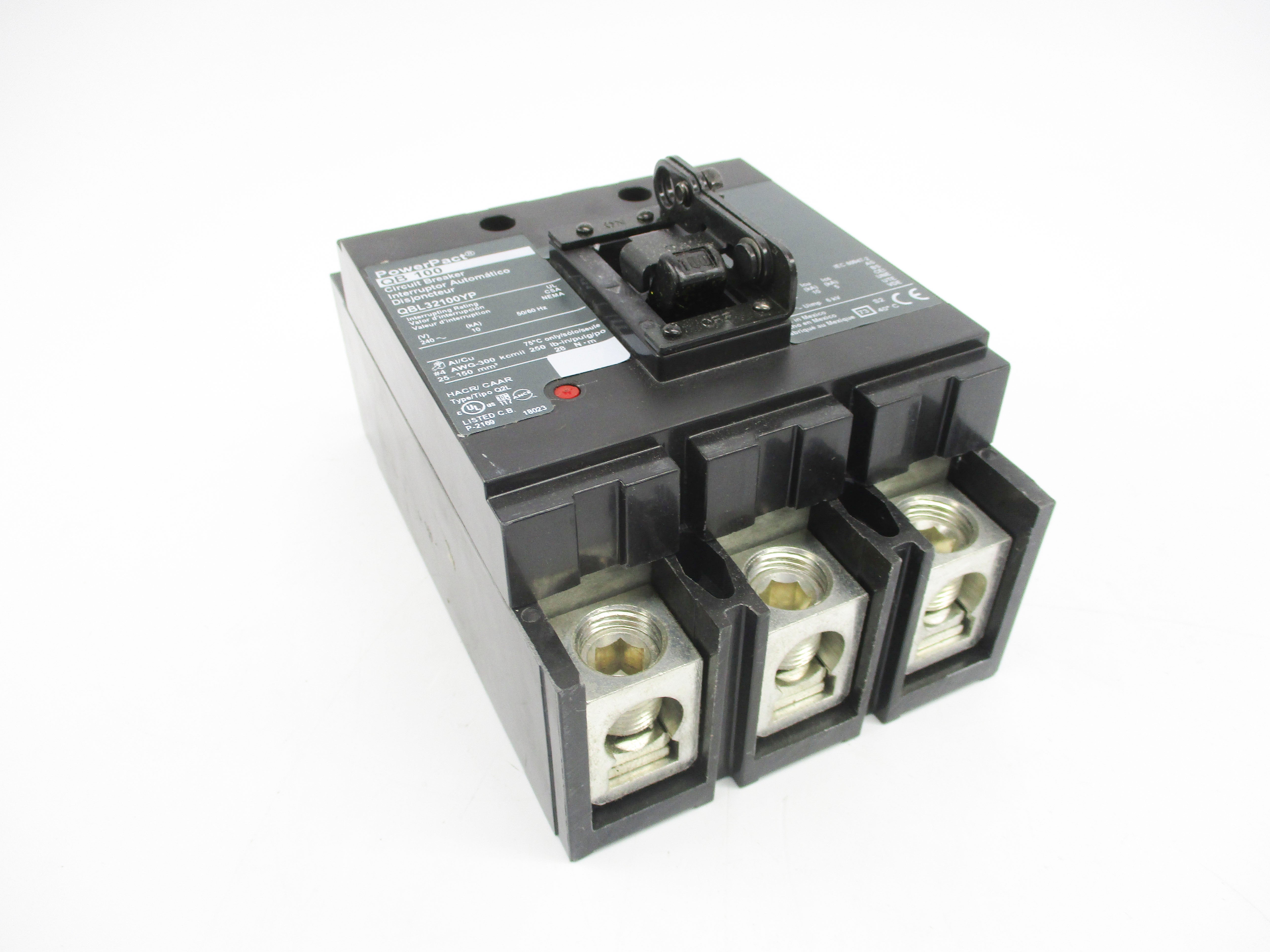 SQUARE D QBL32100Y 240V 100A NSMP