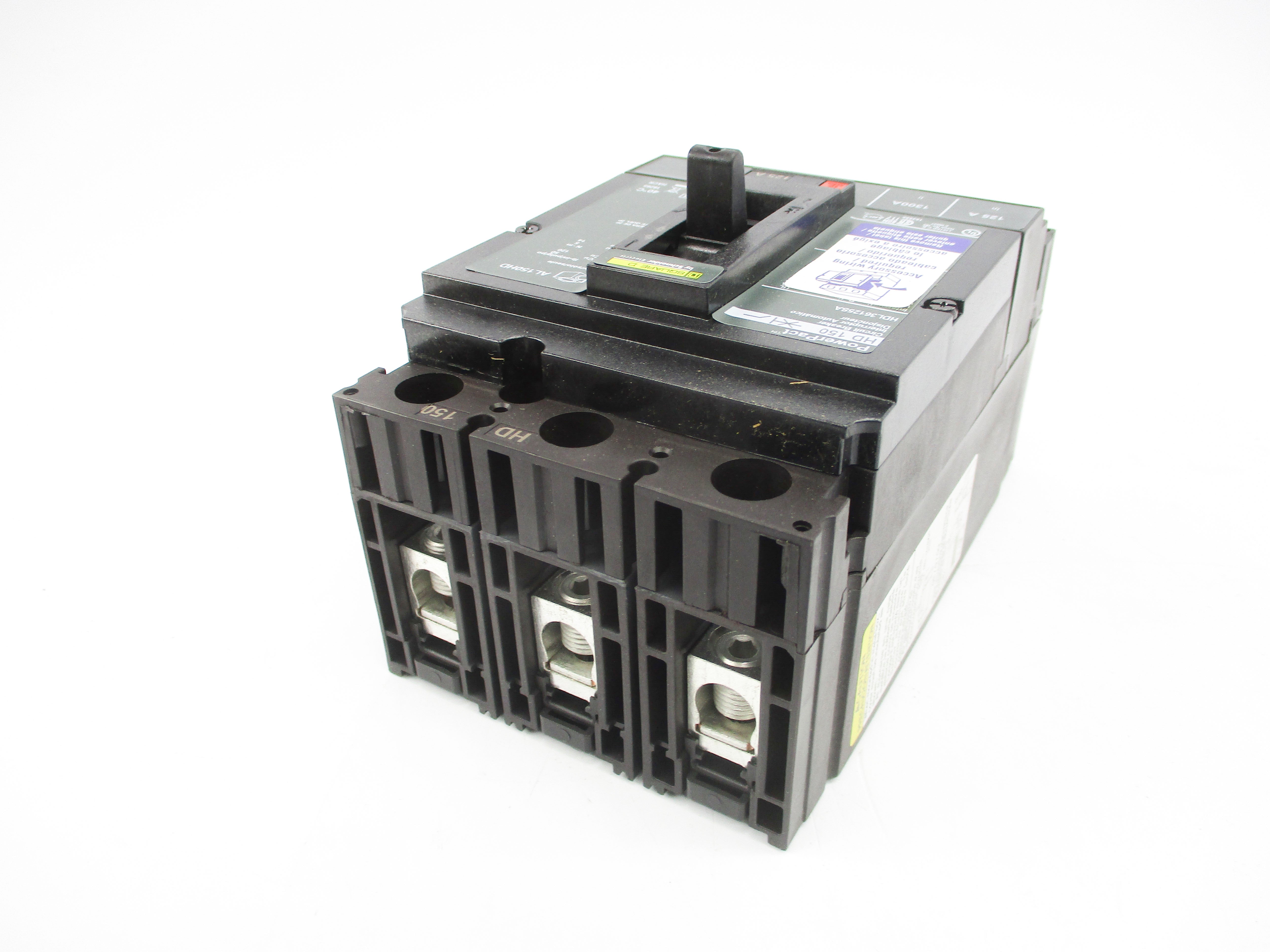 SQUARE D HDL36125SA 125A 600V NSMP